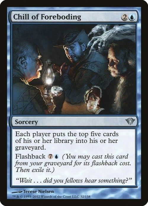 Chill of Foreboding Card Front