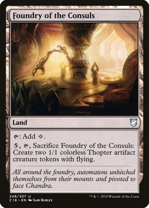 Foundry of the Consuls Card Front