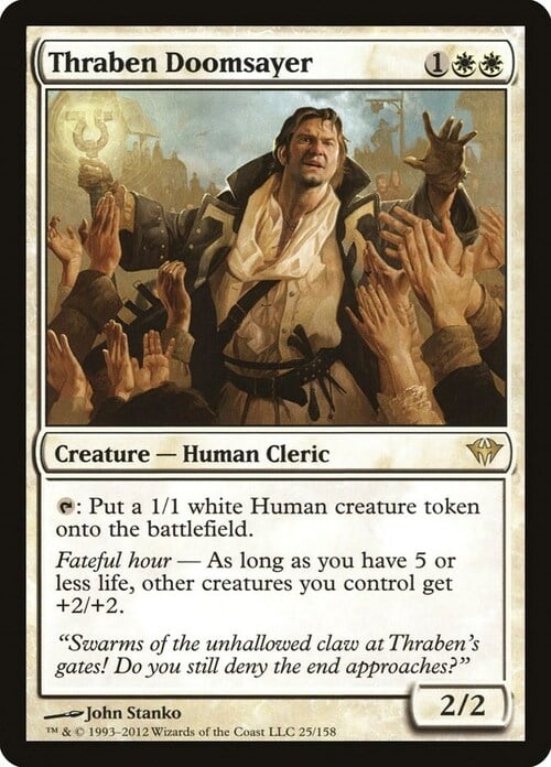 Profeta di Thraben Card Front