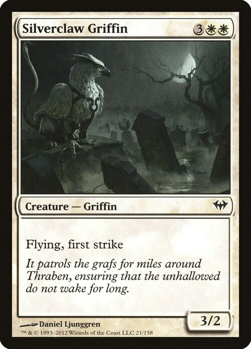 Silverclaw Griffin Card Front