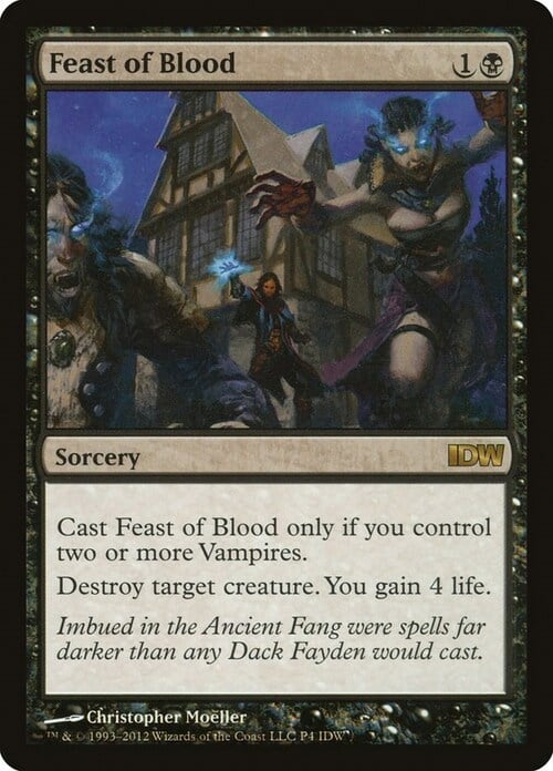 Feast of Blood Card Front
