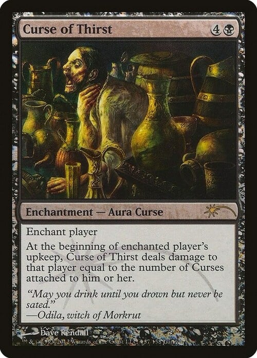 Curse of Thirst Card Front