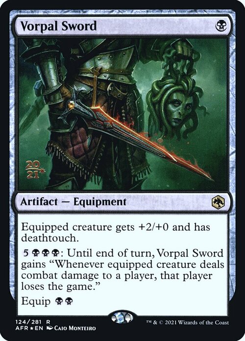 Vorpal Sword Card Front