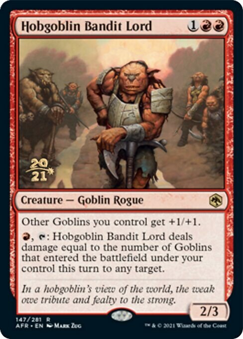 Hobgoblin Bandit Lord Card Front