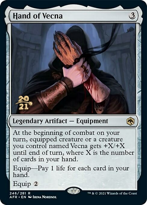 Hand of Vecna Card Front