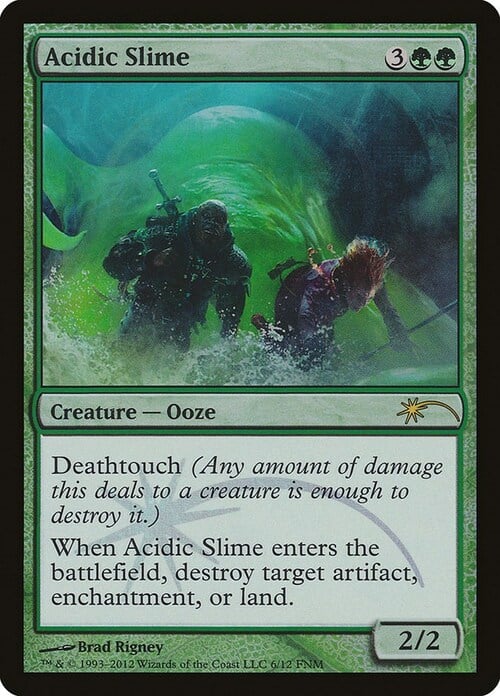 Acidic Slime Card Front