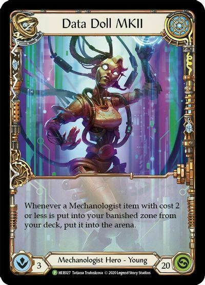 Data Doll MKII Card Front
