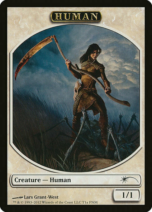 Human/Wolf Card Front