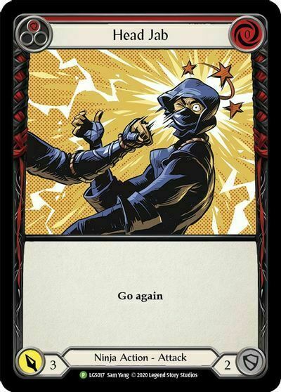 Head Jab - Red Card Front