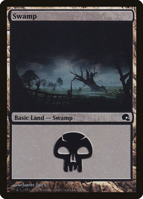 Swamp Card Front