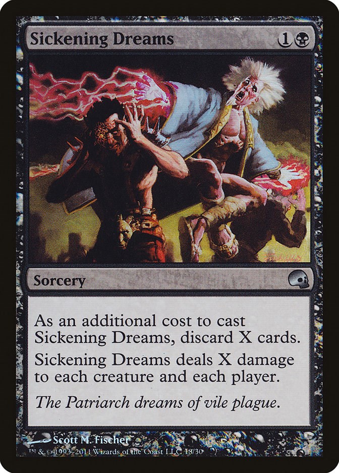 mtg graveborn cards Graveborn Token (3/1 - Haste) by Matt Stawicki main image 1