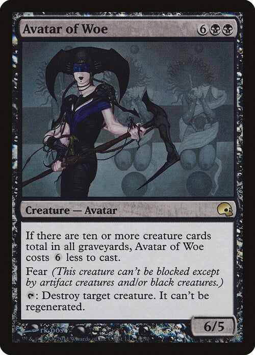Avatar della Disperazione Card Front
