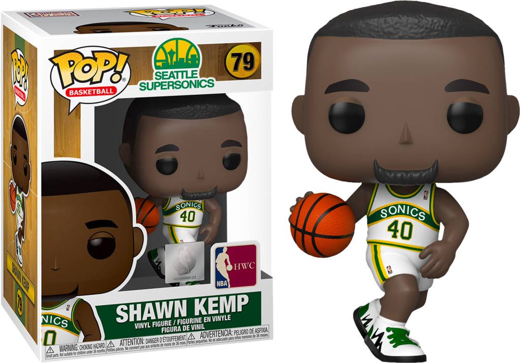Shawn Kemp Seattle SuperSonics Funko CardTrader