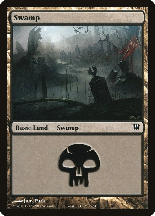 Swamp Card Front