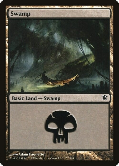 Swamp Card Front