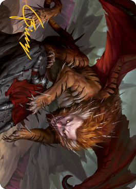 Art Series: Manticore Card Front