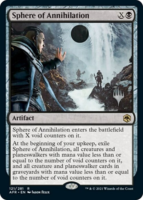 Sphere of Annihilation Card Front