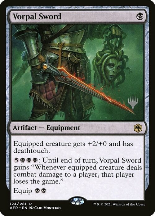 Vorpal Sword Card Front