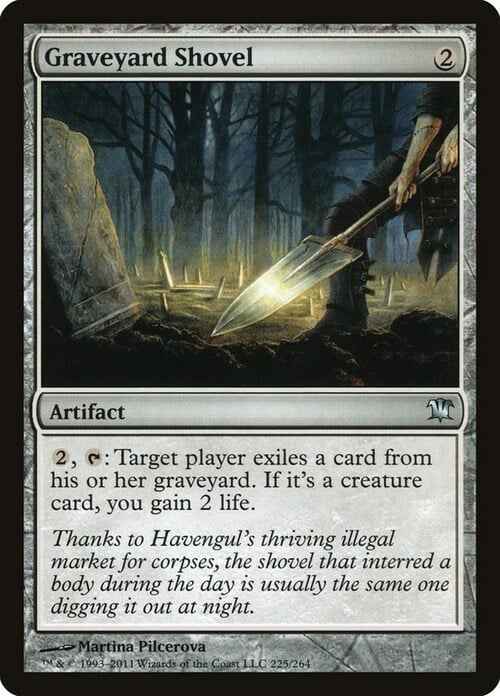 Graveyard Shovel Card Front