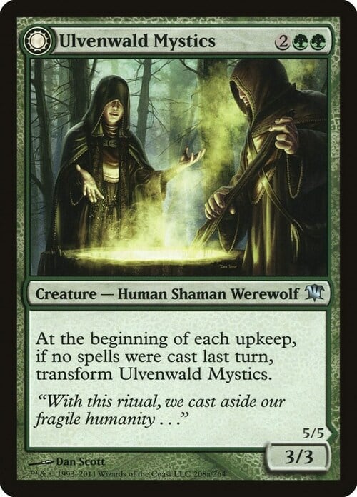 Ulvenwald Mystics // Ulvenwald Primordials Card Front