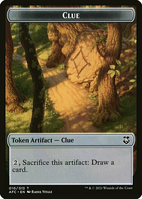 Clue // Goblin Card Front