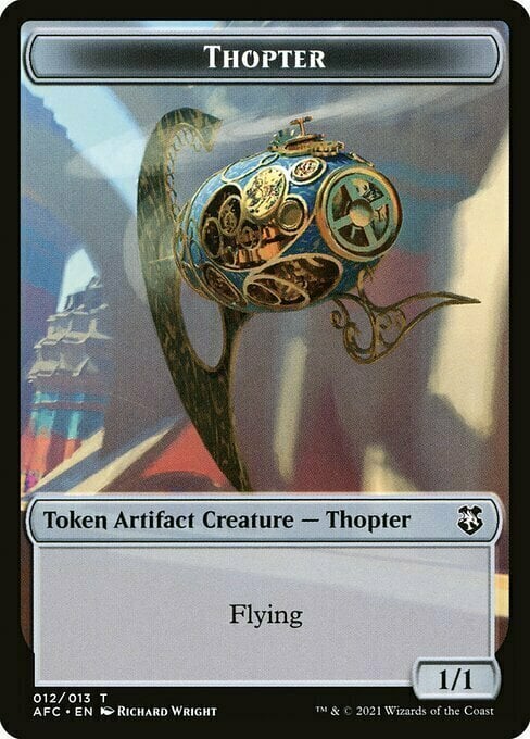 Thopter // Treasure Card Front