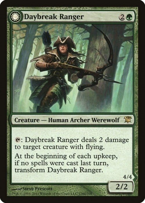 Daybreak Ranger // Nightfall Predator Card Front
