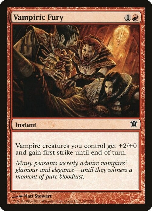 Furia Vampirica Card Front