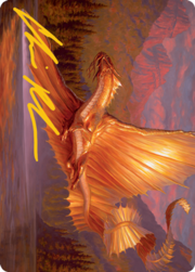 Art Series: Adult Gold Dragon
