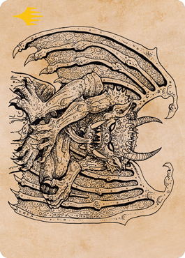 Art Series: Cloister Gargoyle Card Front