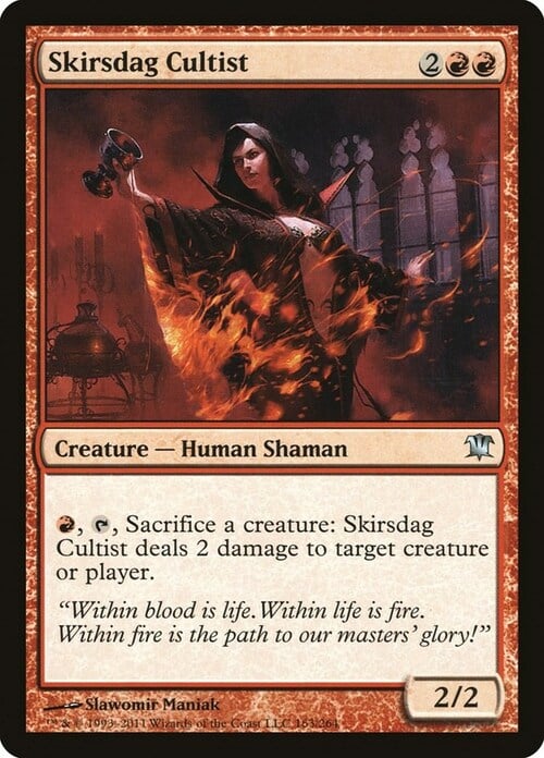Skirsdag Cultist Card Front