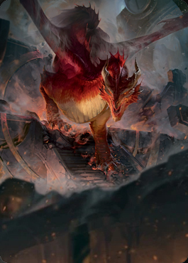 Art Series: Red Dragon (V.1) Frente