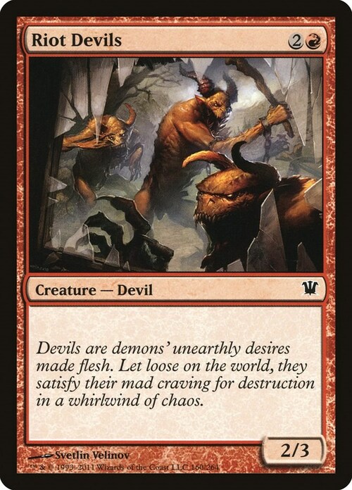 Riot Devils Card Front