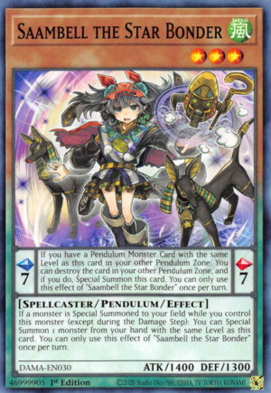 Saambell the Star Bonder Card Front