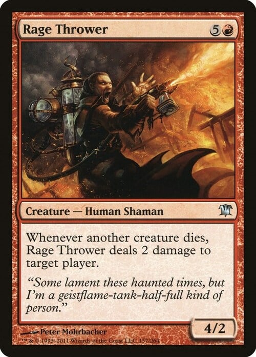 Rage Thrower Card Front
