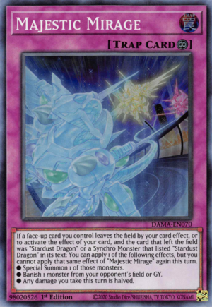 Majestic Mirage Card Front