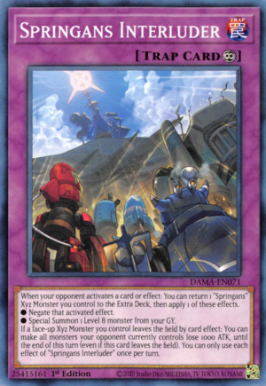 Springans Interluder Dawn of Majesty | Yu-Gi-Oh! | CardTrader Springans Interluder Dawn of Majesty | Yu-Gi-Oh! | CardTrader