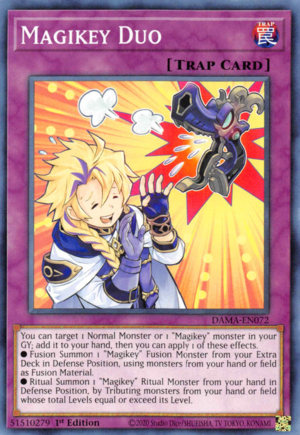 Magikey Duo Card Front