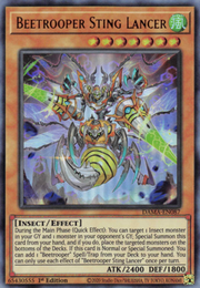 Beetrooper Sting Lancer · Ultra Rare 087