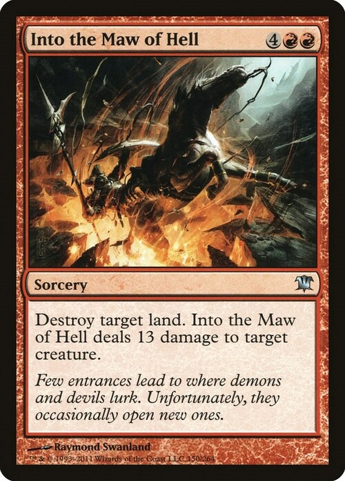 Into the Maw of Hell Card Front
