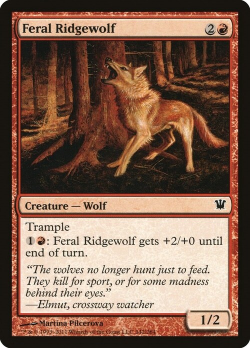 Feral Ridgewolf Card Front
