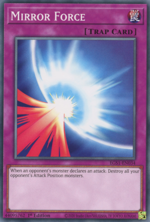 Mirror Force Card Front