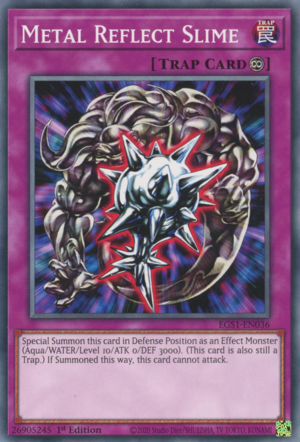 Metal Reflect Slime Card Front