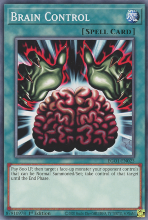 Brain Control Card Front