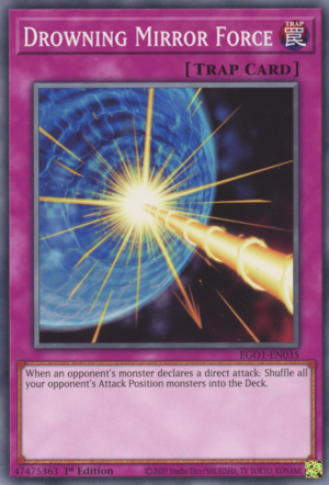 Drowning Mirror Force Card Front