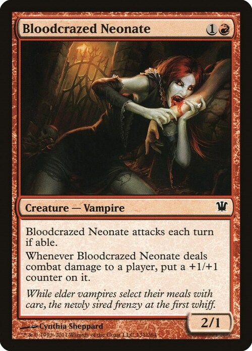 Bloodcrazed Neonate Card Front