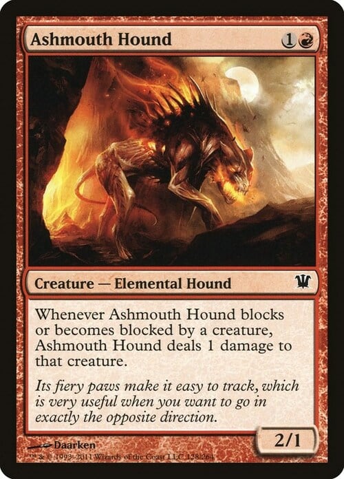 Ashmouth Hound Card Front