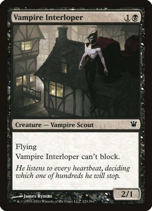 Vampire Interloper Card Front
