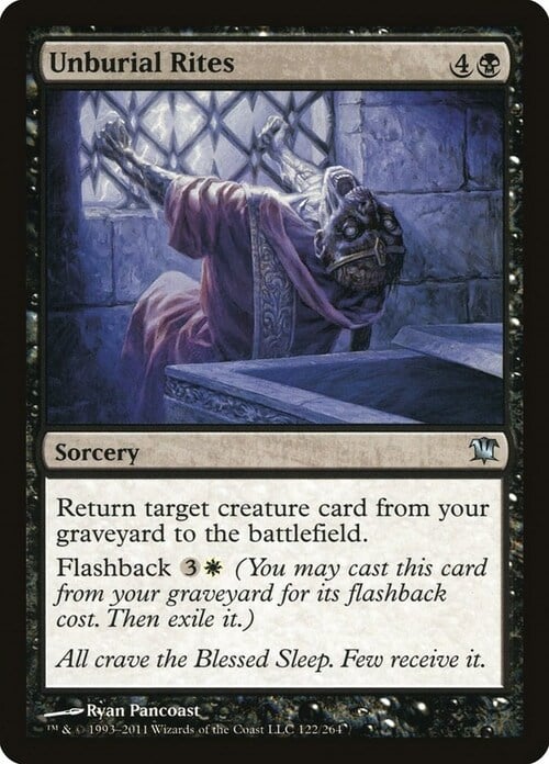 Unburial Rites Card Front