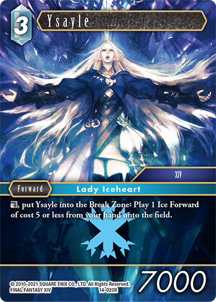 Ysayle Card Front
